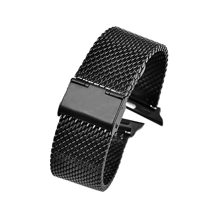 Bracelet de montre milanais en acier inoxydable 304 avec connecteur pour Apple Watch Ultra 49 mm et Watch Ultra 2 49 mm / Series 10 46 mm / 9&8&7 45 mm / SE 3&SE 2&6&SE&5&4 44 mm / 3&2&1 42 mm, pour Apple Watch Series 7 45 mm / & 6 & SE & 5 & 4 44 mm