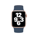 Bracelet de montre en silicone élastique de couleur unie pour Apple Watch Ultra 49 mm et Watch Ultra 2 49 mm / Series 10 46 mm / 9, 8 et 7 45 mm / SE 3, SE 2, 6, SE, 5 et 4 44 mm / 3, 2 et 1 42 mm, taille S (130 mm).