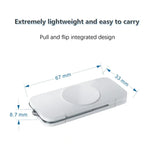 Chargeur sans fil magnétique U8S USB/Type-C, charge rapide pour Samsung Watch 3/4, 4 Classic, Active 1/2