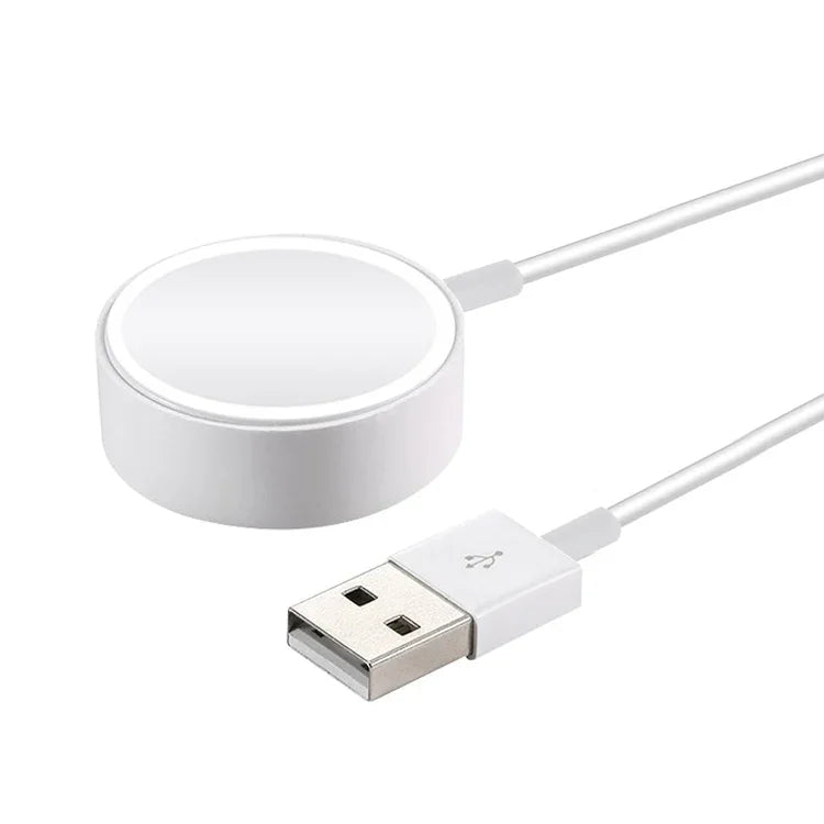 Chargeur magnétique sans fil de 2 m pour Apple Watch Series Ultra & 10 / 9 / 8 / 7 / 6 / 5 / 4 / 3 / 2, 2m