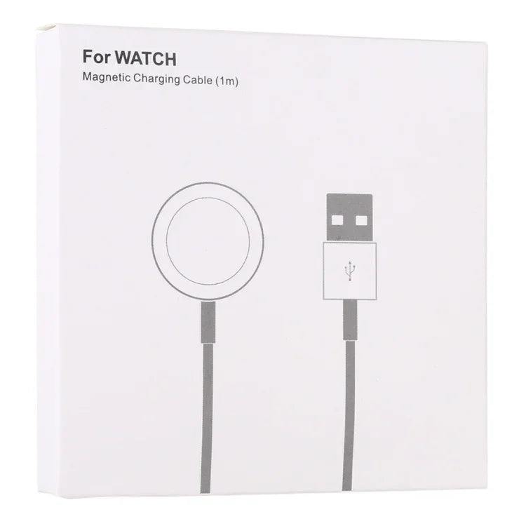 Chargeur magnétique sans fil de 2 m pour Apple Watch Series Ultra & 10 / 9 / 8 / 7 / 6 / 5 / 4 / 3 / 2, 2m