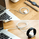 Chargeur magnétique sans fil de 2 m pour Apple Watch Series Ultra & 10 / 9 / 8 / 7 / 6 / 5 / 4 / 3 / 2, 2m