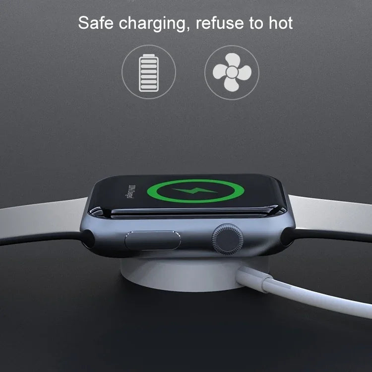 Chargeur magnétique sans fil de 3m pour Apple Watch Series Ultra & 10 / 9 / 8 / 7 / 6 / 5 / 4 / 3 / 2, 3m