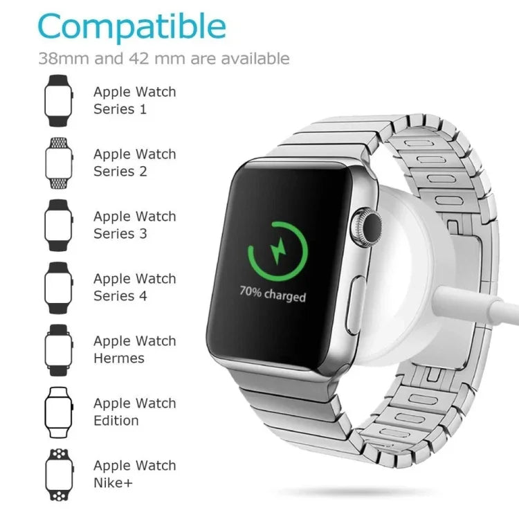 Chargeur magnétique sans fil portable universel USB-C 3m pour Apple Watch Ultra & Ultra 2 & Series 9 & 8 & 7 & 6 & 5 & 4 & 3 & 2, 3m