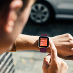 Bracelet de montre en silicone élastique de couleur unie, taille L (156 mm), pour Apple Watch Ultra 49 mm et Ultra 2 49 mm / Series 10 46 mm / 9, 8 et 7 45 mm / SE 3, SE 2, 6, SE, 5 et 4 44 mm / 3, 2 et 1 42 mm.