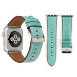 Pour Apple Watch Ultra 49 mm et Watch Ultra 2 49 mm / Series 10 46 mm / 9 et 8 et 7 45 mm / SE 3 et SE 2 et 6 et SE et 5 et 4 44 mm / 3 et 2 et 1 42 mm Bracelet de montre en cuir véritable de style frais, 42 mm