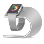 Support de chargeur en aluminium en forme de U pour Apple Watch 38 mm / 42 mm
