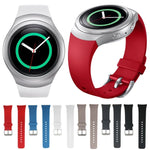 Bracelet de montre en silicone uni pour Samsung Gear S2 Sport / Gear S2