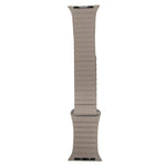 Bracelet en cuir PU avec fermoir magnétique pour Apple Watch 38 mm