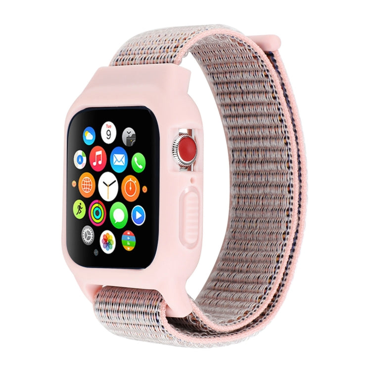 Pour Apple Watch Ultra 49mm & Watch Ultra 2 49mm / Série 10 46mm / 9&8&7 45mm / SE 3&SE 2&6&SE&5&4 44mm / 3&2&1 42mm Bracelet en nylon avec fermeture auto-agrippante, Pour Apple Watch Ultra 49mm / Série 8&7 45mm / SE 2&6&SE&5&4 44mm / 3&2&1 42mm