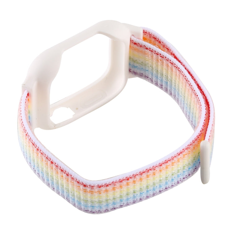Pour Apple Watch Ultra 49mm & Watch Ultra 2 49mm / Série 10 46mm / 9&8&7 45mm / SE 3&SE 2&6&SE&5&4 44mm / 3&2&1 42mm Bracelet en nylon avec fermeture auto-agrippante, Pour Apple Watch Ultra 49mm / Série 8&7 45mm / SE 2&6&SE&5&4 44mm / 3&2&1 42mm