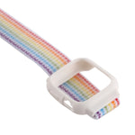 Pour Apple Watch Ultra 49mm & Watch Ultra 2 49mm / Série 10 46mm / 9&8&7 45mm / SE 3&SE 2&6&SE&5&4 44mm / 3&2&1 42mm Bracelet en nylon avec fermeture auto-agrippante, Pour Apple Watch Ultra 49mm / Série 8&7 45mm / SE 2&6&SE&5&4 44mm / 3&2&1 42mm