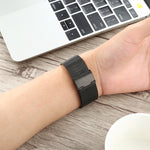 Bracelet de montre en acier inoxydable pour Apple Watch Series 3, 2 et 1 42 mm, pour Apple Watch 42 mm