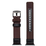 Bracelet de montre en nylon style Jeep avec boucle en acier inoxydable pour Apple Watch Series 3 et 2 et 1 42mm, 42mm