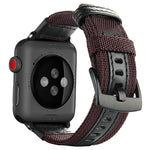 Bracelet de montre en nylon style Jeep avec boucle en acier inoxydable pour Apple Watch Series 3 et 2 et 1 42mm, 42mm