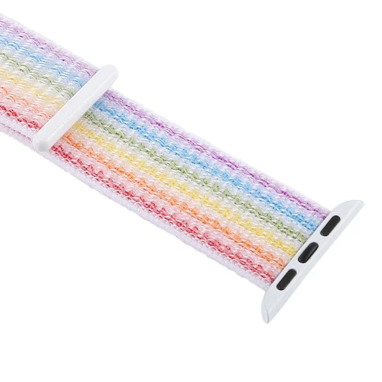 Bracelet de montre en nylon Magic Paste pour Apple Watch Series 3 & 2 & 1 38mm, pour Series 3 & 2 & 1 38mm