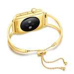 Bracelet de montre en métal en forme de V avec boucle en acier inoxydable pour Apple Watch Ultra 49 mm et Watch Ultra 2 49 mm / Series 10 46 mm / 9&8&7 45 mm / SE 3&SE 2&6&SE&5&4 44 mm / 3&2&1 42 mm, 7 45 mm / 6&SE&5&4 44 mm / 3&2&1 42 mm