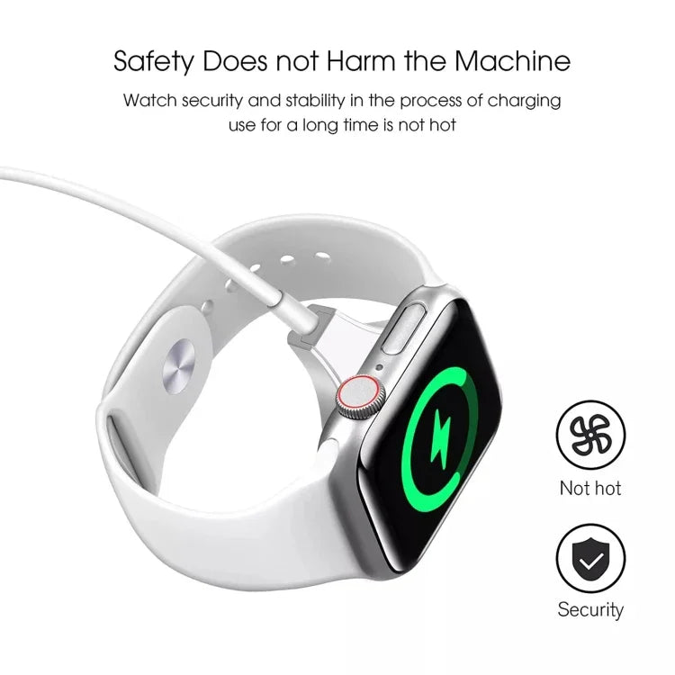 Câble de charge rapide magnétique sans fil USB pour Apple Watch Series, USB-A