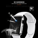 mocolo Film en Verre Trempé 0.33mm 9H 3D Bords Arrondis Adhésion Totale pour Apple Watch Series 6 / 5 / 4 / Watch SE 40mm, pour Apple Watch Series 6 / 5 / 4 / Watch SE 40mm