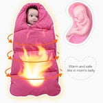 Gigoteuse Épaissie et Chaude pour Bébé, Couette Nouveau-né, Taille : 80cm, pour 0-1 An