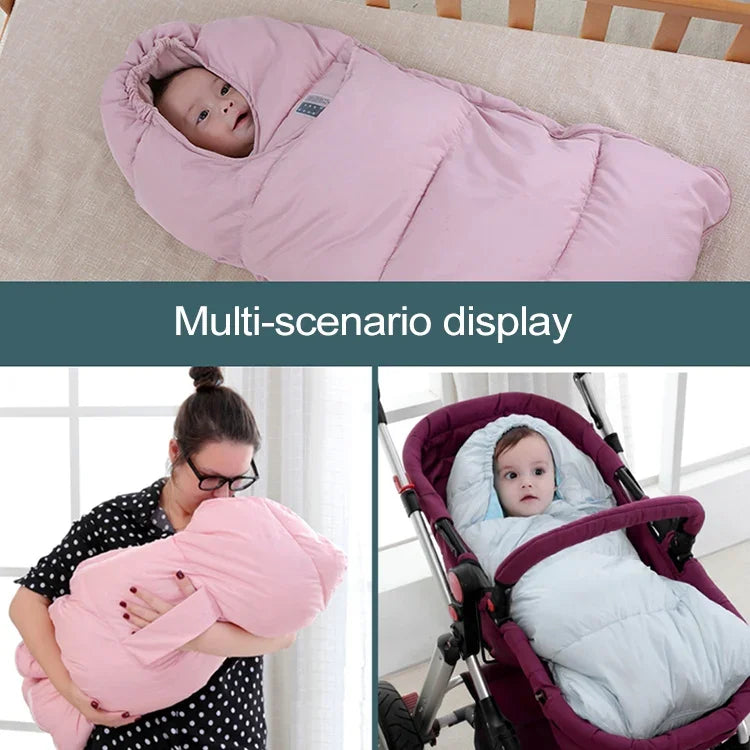 Gigoteuse Épaissie et Chaude pour Bébé, Couette Nouveau-né, Taille : 80cm, pour 0-1 An