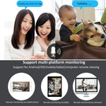 YH001 720P HD 1.0 MP Caméra IP sans fil, prise en charge de la vision nocturne infrarouge / détection de mouvement / contrôle par application, prise AU, YH001 720P