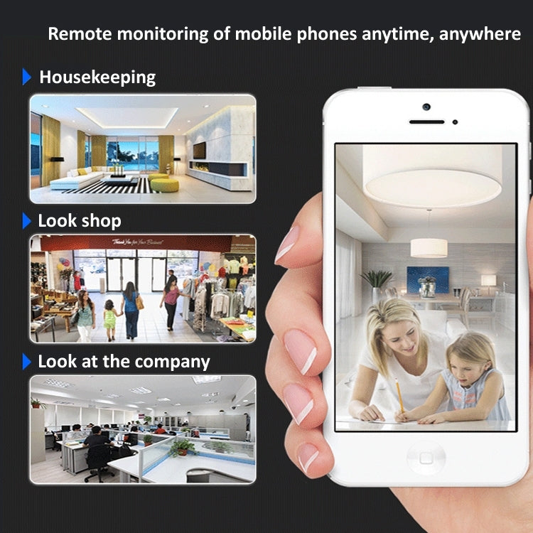 YH001 720P HD 1.0 MP Caméra IP sans fil, prise en charge de la vision nocturne infrarouge / détection de mouvement / contrôle par application, prise AU, YH001 720P