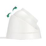 Caméra AHD étanche 533A avec objectif 3 MP 3,6 mm, certifiée CE et RoHS, avec 2 matrices LED IR, prenant en charge la vision nocturne et la balance des blancs, 533A-H2, 533A-W, 533A-L