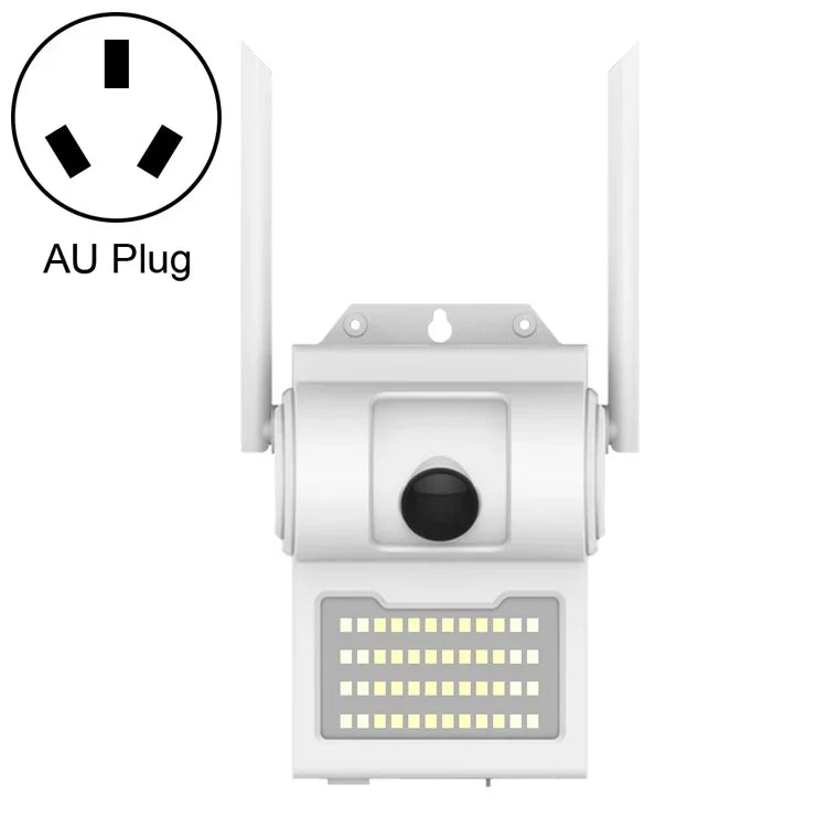 DP14 Caméra intelligente de lampe murale HD 1080P de 2,0 millions de pixels, supporte la vision nocturne couleur / la détection de mouvement / l'interphone vocal / la carte TF, prise AU, DP14