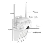 DP14 Caméra intelligente de lampe murale HD 1080P de 2,0 millions de pixels, supporte la vision nocturne couleur / la détection de mouvement / l'interphone vocal / la carte TF, prise AU, DP14