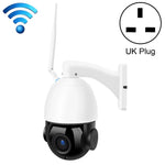 Caméra dôme intelligente WiFi sans fil QX5 2,0 millions de pixels 1080P HD avec zoom 20X, prend en charge la vision nocturne infrarouge / la détection de mouvement / l'interphone vocal / la carte TF, prise AU, version WiFi