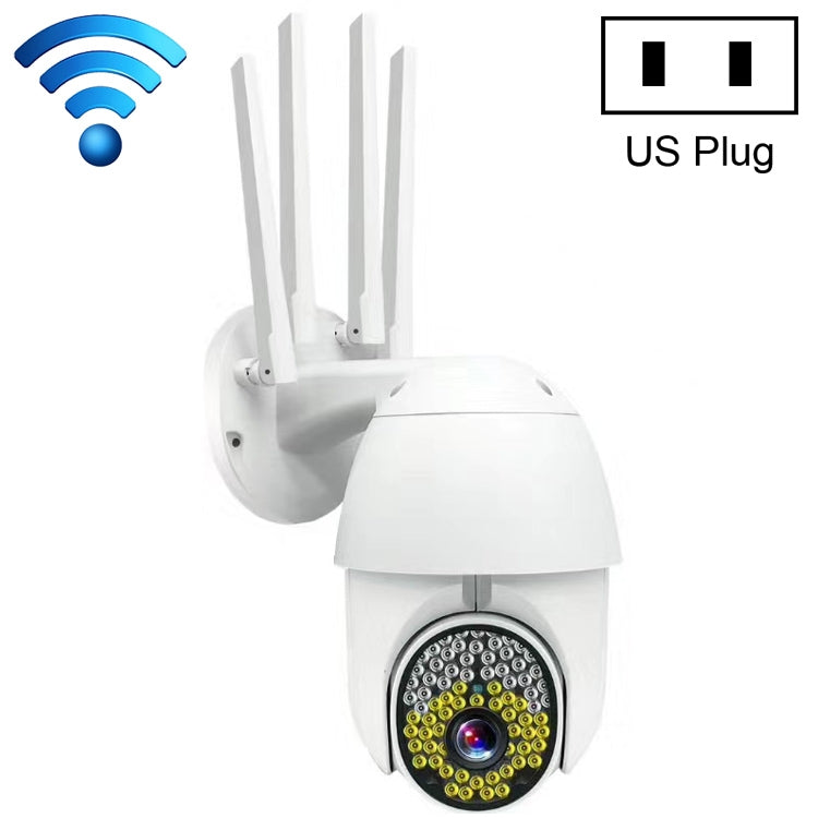 Caméra de surveillance dôme extérieure QX38 WiFi 1080P haute définition, prend en charge la vision nocturne, la voix bidirectionnelle et la détection de mouvement, QX38