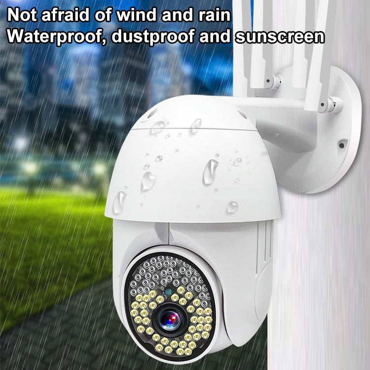 Caméra de surveillance dôme extérieure QX38 WiFi 1080P haute définition, prend en charge la vision nocturne, la voix bidirectionnelle et la détection de mouvement, QX38