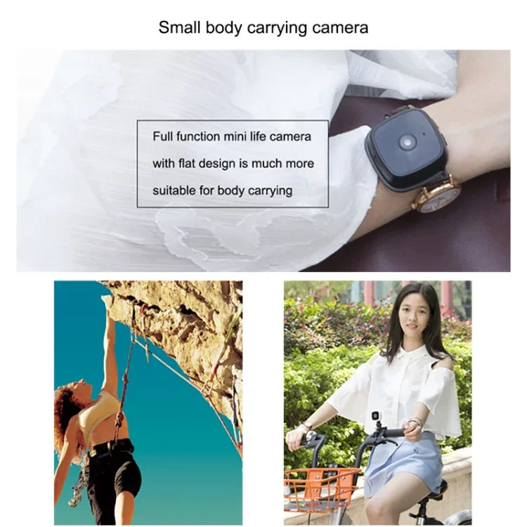 CAMSOY C9 HD 1280 x 720P Caméra de surveillance intelligente portable WiFi sans fil grand angle 70 degrés, prend en charge la vision nocturne infrarouge, la détection de mouvement, l'enregistrement en boucle et la capture programmée, C9