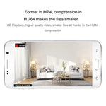 CAMSOY C9 HD 1280 x 720P Caméra de surveillance intelligente portable WiFi sans fil grand angle 70 degrés, prend en charge la vision nocturne infrarouge, la détection de mouvement, l'enregistrement en boucle et la capture programmée, C9