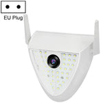 Caméra intelligente DP16 2.0 Mégapixels 42 LEDs pour éclairage de jardin, avec détection de mouvement / vision nocturne / interphone vocal / carte TF, prise AU, DP16