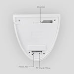 Caméra intelligente DP16 2.0 Mégapixels 42 LEDs pour éclairage de jardin, avec détection de mouvement / vision nocturne / interphone vocal / carte TF, prise AU, DP16