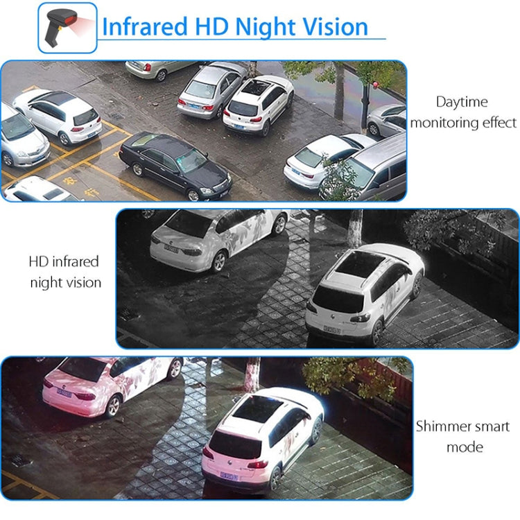 Caméra de surveillance sans fil HD PTZ, caméra dôme de sécurité domestique extérieure étanche IP66, supporte la vision nocturne, la détection de mouvement et la carte TF, prise US, 2,0 MP