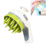 Brosse de douche pour animaux avec poignée antidérapante