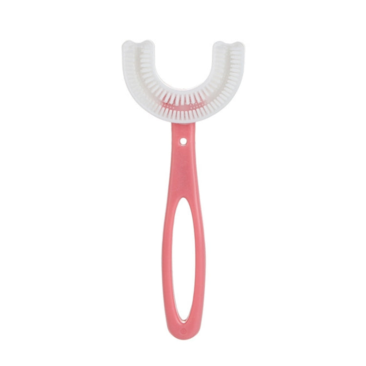 10 brosses à dents souples en forme de U pour enfants de 6 à 12 ans, style : manche droit, manche droit.