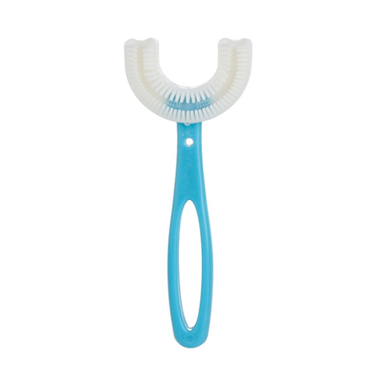10 brosses à dents souples en forme de U pour enfants de 6 à 12 ans, style : manche droit, manche droit.