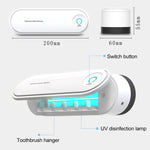 Sèche-stérilisateur de brosse à dents rechargeable, support mural de brosse à dents pour salle de bain, avec prise américaine, rechargeable