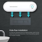 Sèche-stérilisateur de brosse à dents rechargeable, support mural de brosse à dents pour salle de bain, avec prise américaine, rechargeable