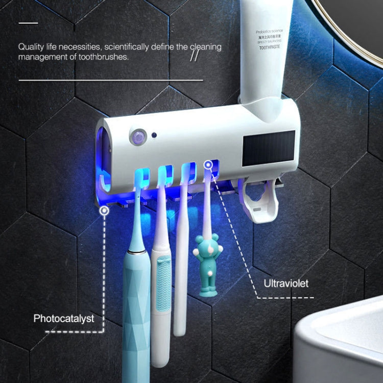 Stérilisateur de brosses à dents UV Support mural pour brosses à dents