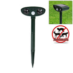 Répulsif animalier puissant ultrasonique solaire avec capteur PIR et capteur de lumière, RC-511