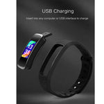 Traqueur d'activité SMA-B3 écran 0,96 pouce Bracelet intelligent Bluetooth, étanchéité IP67, suivi d'activité / moniteur de fréquence cardiaque / tensiomètre / déclenchement à distance, SMA-B3/Orange, SMA-B3/Vert, SMA-B3/Bleu, SMA-B3/Noir