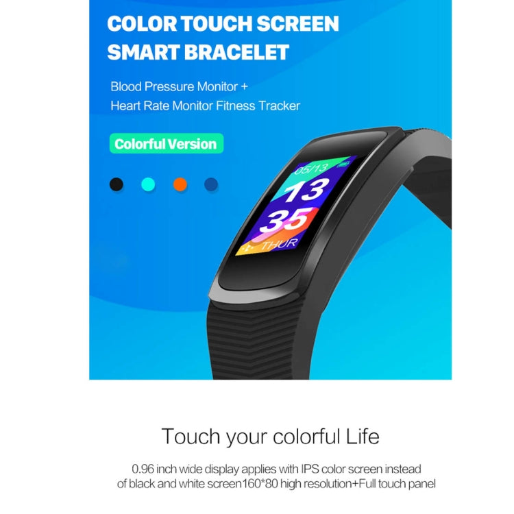 Traqueur d'activité SMA-B3 écran 0,96 pouce Bracelet intelligent Bluetooth, étanchéité IP67, suivi d'activité / moniteur de fréquence cardiaque / tensiomètre / déclenchement à distance, SMA-B3/Orange, SMA-B3/Vert, SMA-B3/Bleu, SMA-B3/Noir