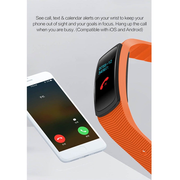 Traqueur d'activité SMA-B3 écran 0,96 pouce Bracelet intelligent Bluetooth, étanchéité IP67, suivi d'activité / moniteur de fréquence cardiaque / tensiomètre / déclenchement à distance, SMA-B3/Orange, SMA-B3/Vert, SMA-B3/Bleu, SMA-B3/Noir