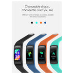Traqueur d'activité SMA-B3 écran 0,96 pouce Bracelet intelligent Bluetooth, étanchéité IP67, suivi d'activité / moniteur de fréquence cardiaque / tensiomètre / déclenchement à distance, SMA-B3/Orange, SMA-B3/Vert, SMA-B3/Bleu, SMA-B3/Noir