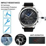 ENKAY Hat-Prince pour montre connectée Samsung Gear S3 - Film de protection d'écran en verre trempé anti-explosion, épaisseur 0,2 mm, dureté de surface 9H, diamètre 2,15D